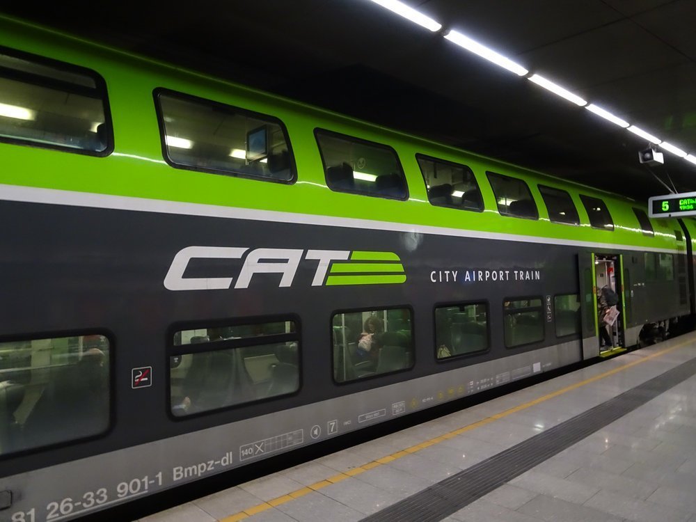 CAT Vienna Exress Train Calvin Wood