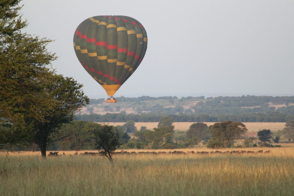 Safari en kenia globo