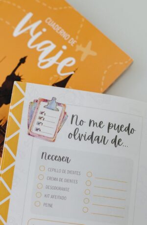 Cuaderno de viaje Kiwaka Travel No me puedo olvidar