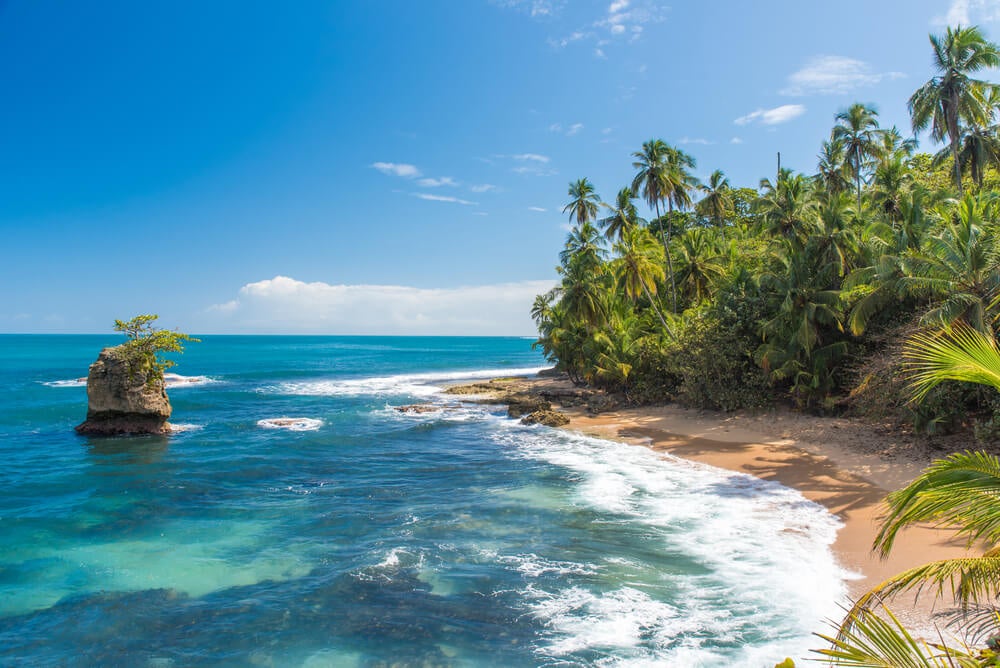 Playa de Manzanillo en Costa Rica