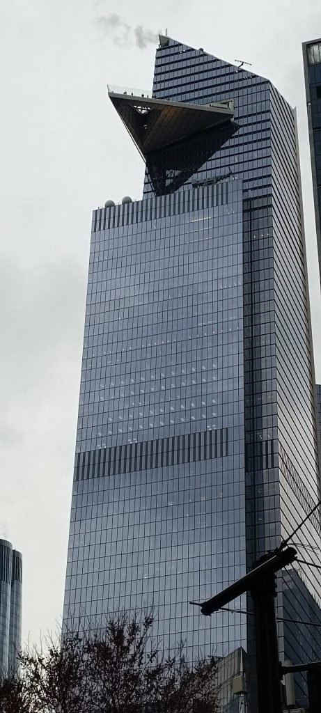 The Edge, mirador saliente Hudson Yards.