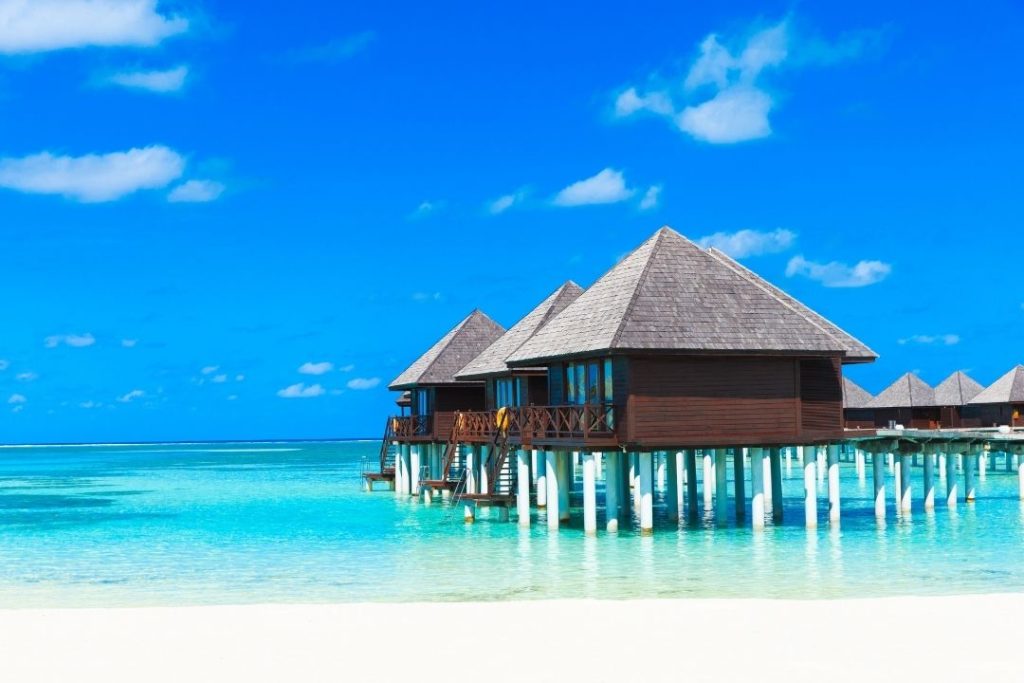 Overwater en Resort Maldivas Para viajes de novios