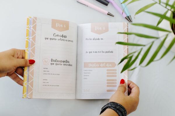 Kiwaka Cuaderno de viaje comidas y restaurantes