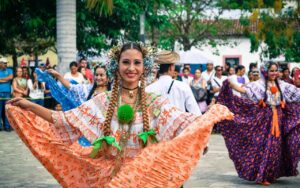 Vestidos regionales en Costa Rica