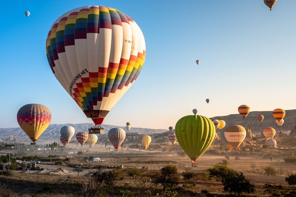 Viaje en globo Capadocia, otra idea para viajes románticos