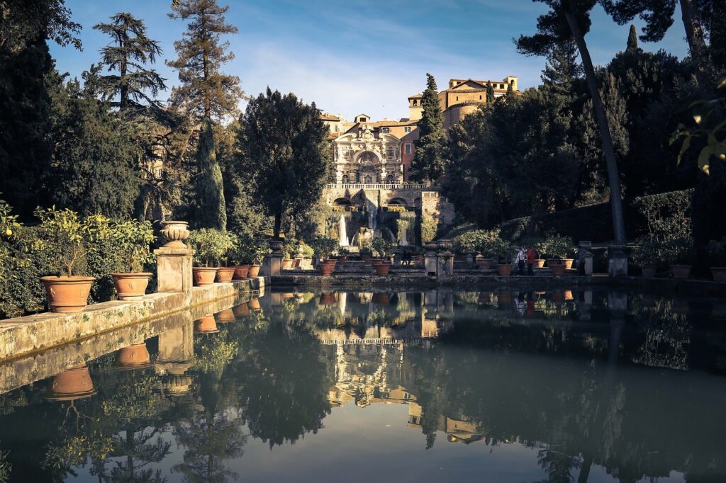 Villa d'este cerca de Roma