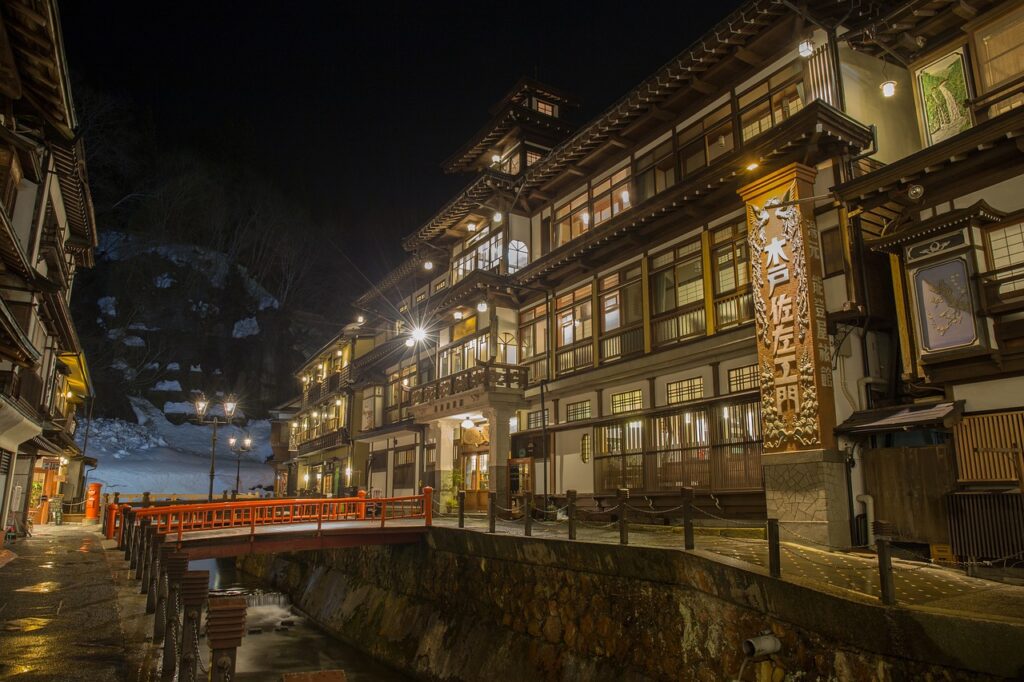 ryokan, hotel tradicional en Japón