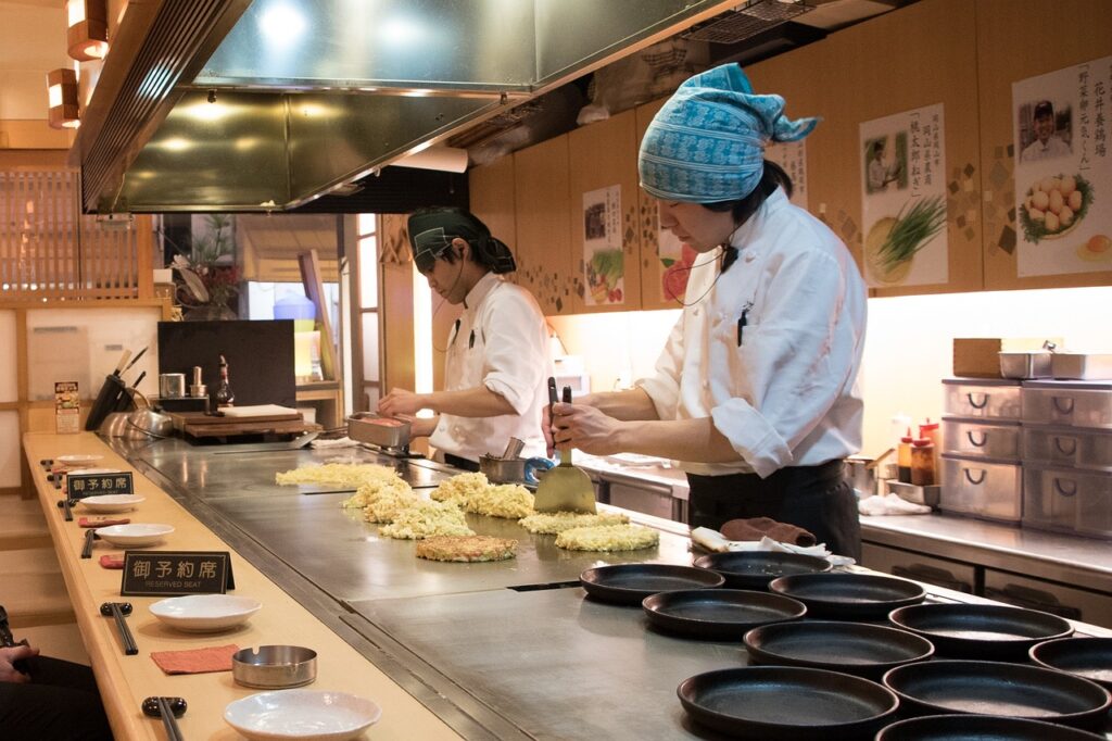 Okonomiyaki japonés