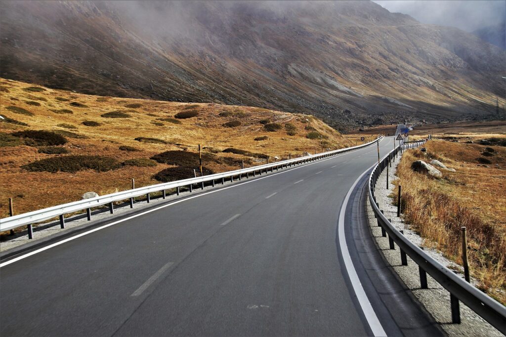 carretera de montaña