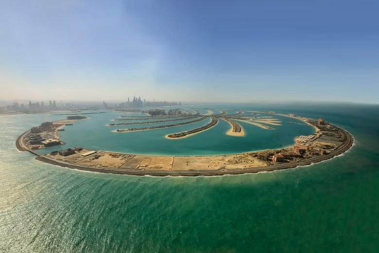 Vista aérea de Pal Jumeirah en Dubai