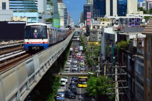 transporte en, bangkok
