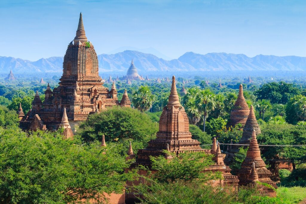 bagan, myanmar, templos