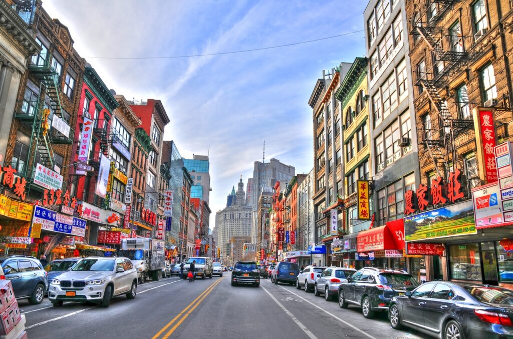 chinatown, street, america