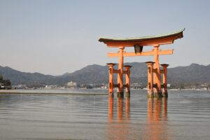 japón, torii,