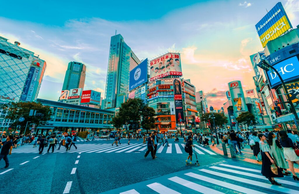 Cruce de Shibuja en Tokio