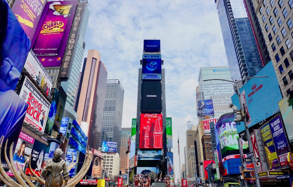 Times Square de dia, Nueva York