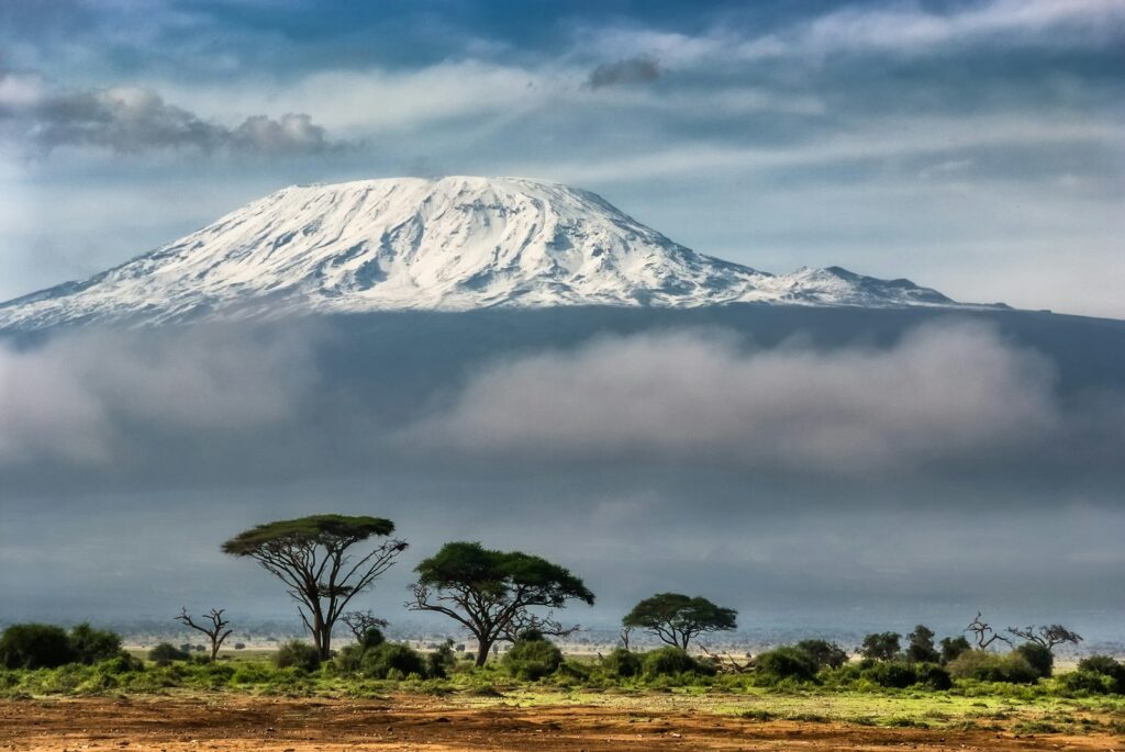 Amboseli con el Kilimanjaro al fondo