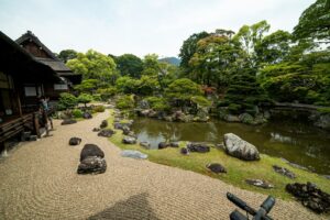 Ryoan-ji jardin zen kioto japón