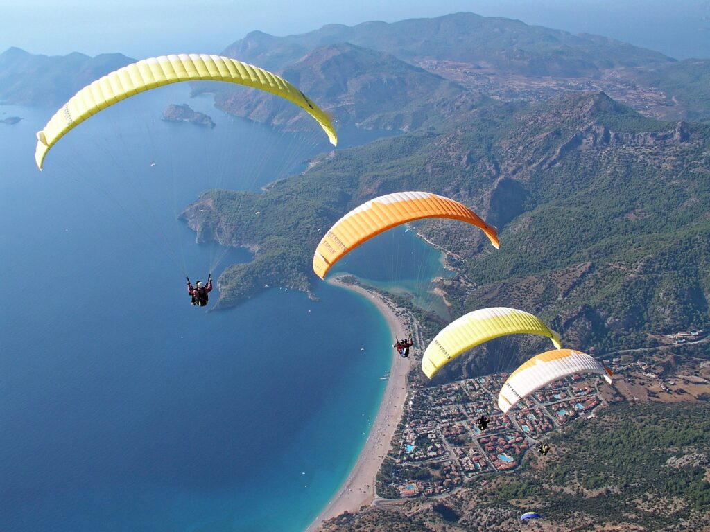 parapente para parejas