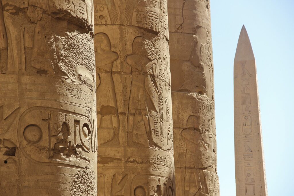 Egipto columnas luxor