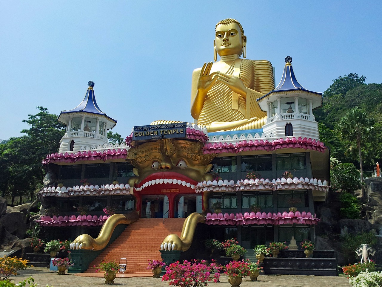 Dambulla, parte del Triángulo Cultural de Sri Lanka