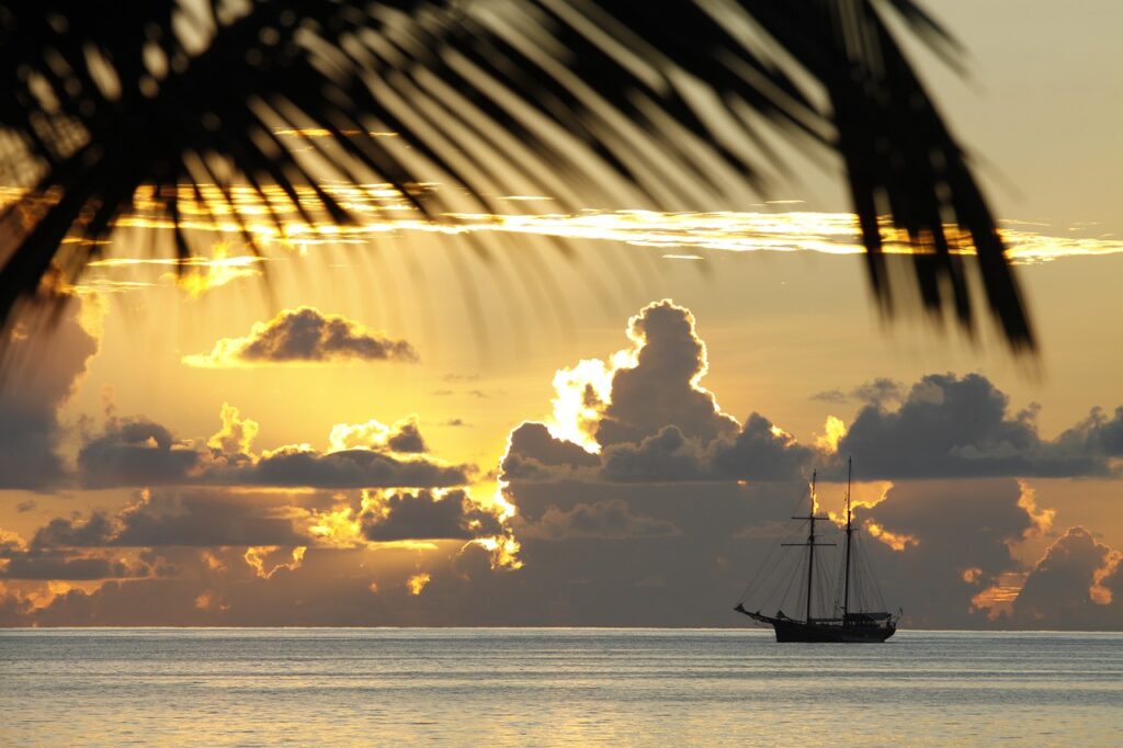 Atardecer en Seychelles