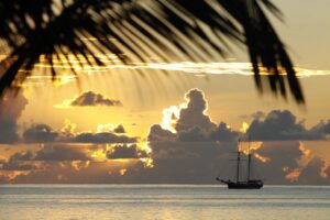 Atardecer en Seychelles