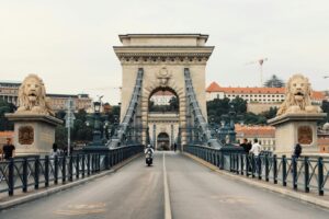 Szechenyi Chain Bridge Puente de las Cadenas Budapest
