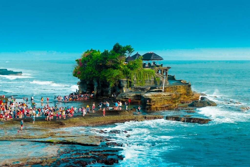 Costa tropical de Bali para una luna de miel