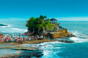 Costa tropical de Bali para una luna de miel