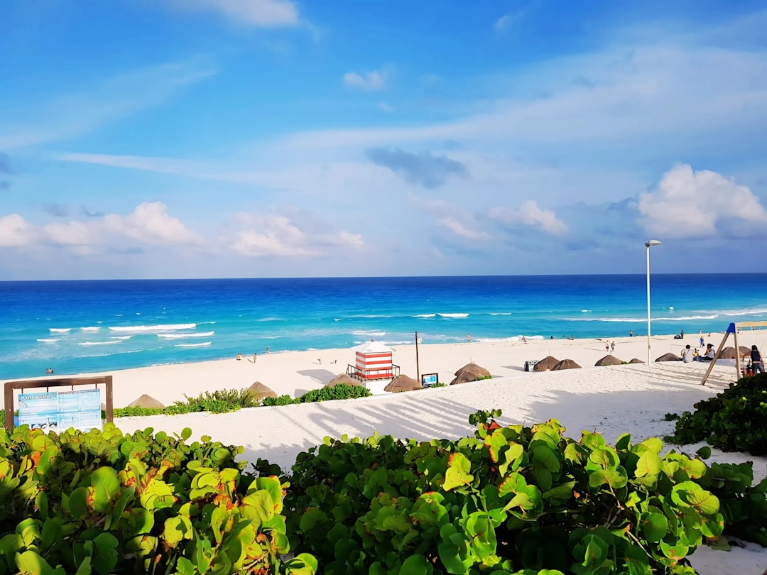 Playa Delfines en Cancún, Caribe mexicano