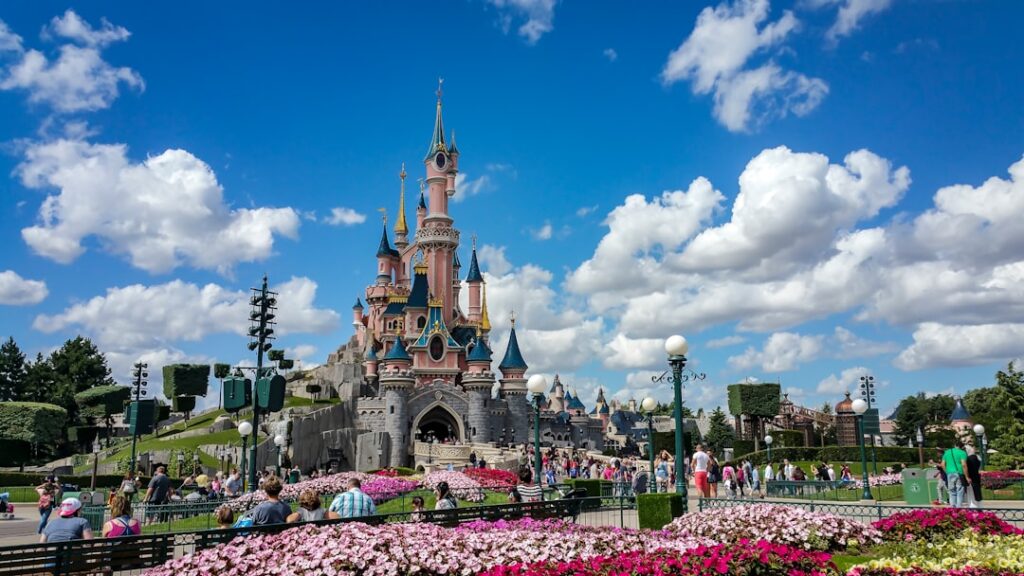 Castillo de la Bella Durmiente en Disneyland Paris