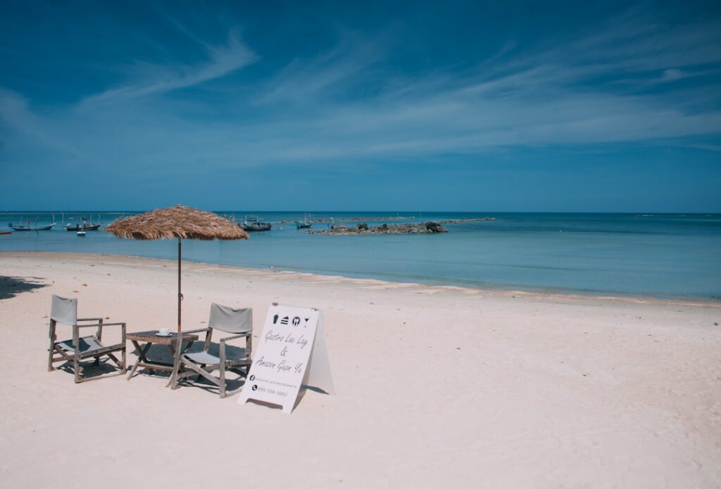 Playa tropical de Koh Samui en Tailandia