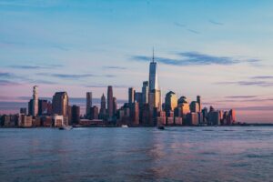 Skyline de Lower Manhattan en Nueva York